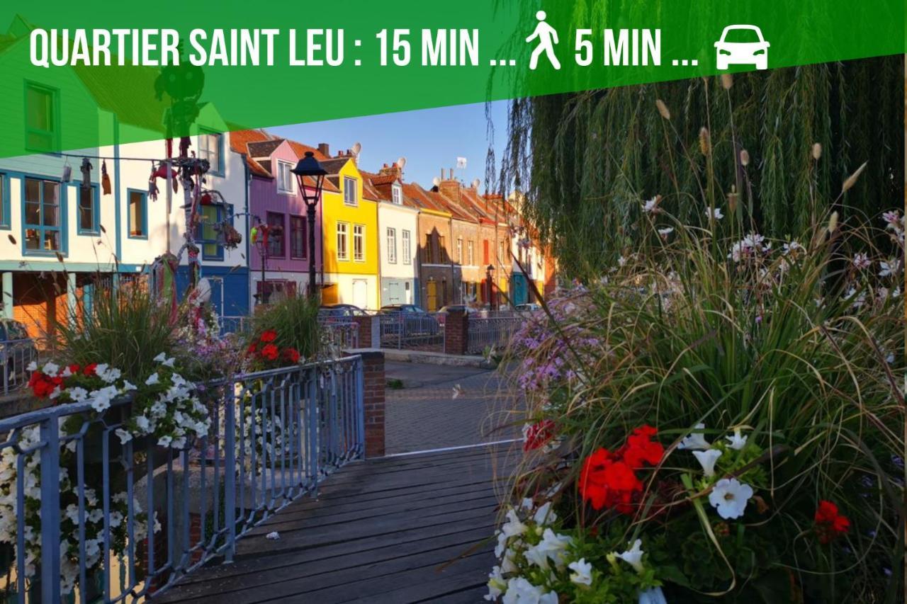 Location D'Appartements - Cosysejour - Calme Fibre Netflix อาเมียงส์ ภายนอก รูปภาพ