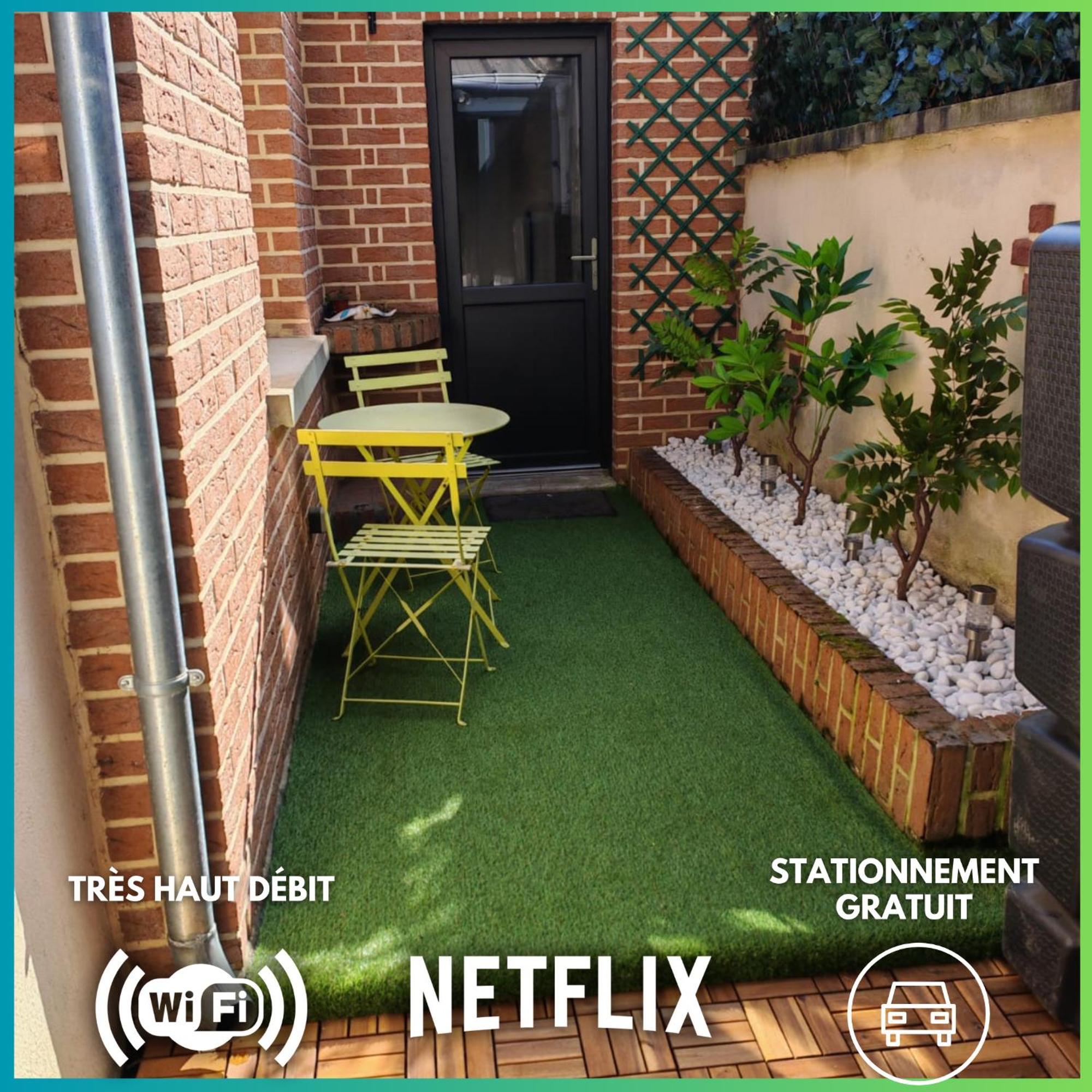 Location D'Appartements - Cosysejour - Calme Fibre Netflix อาเมียงส์ ภายนอก รูปภาพ