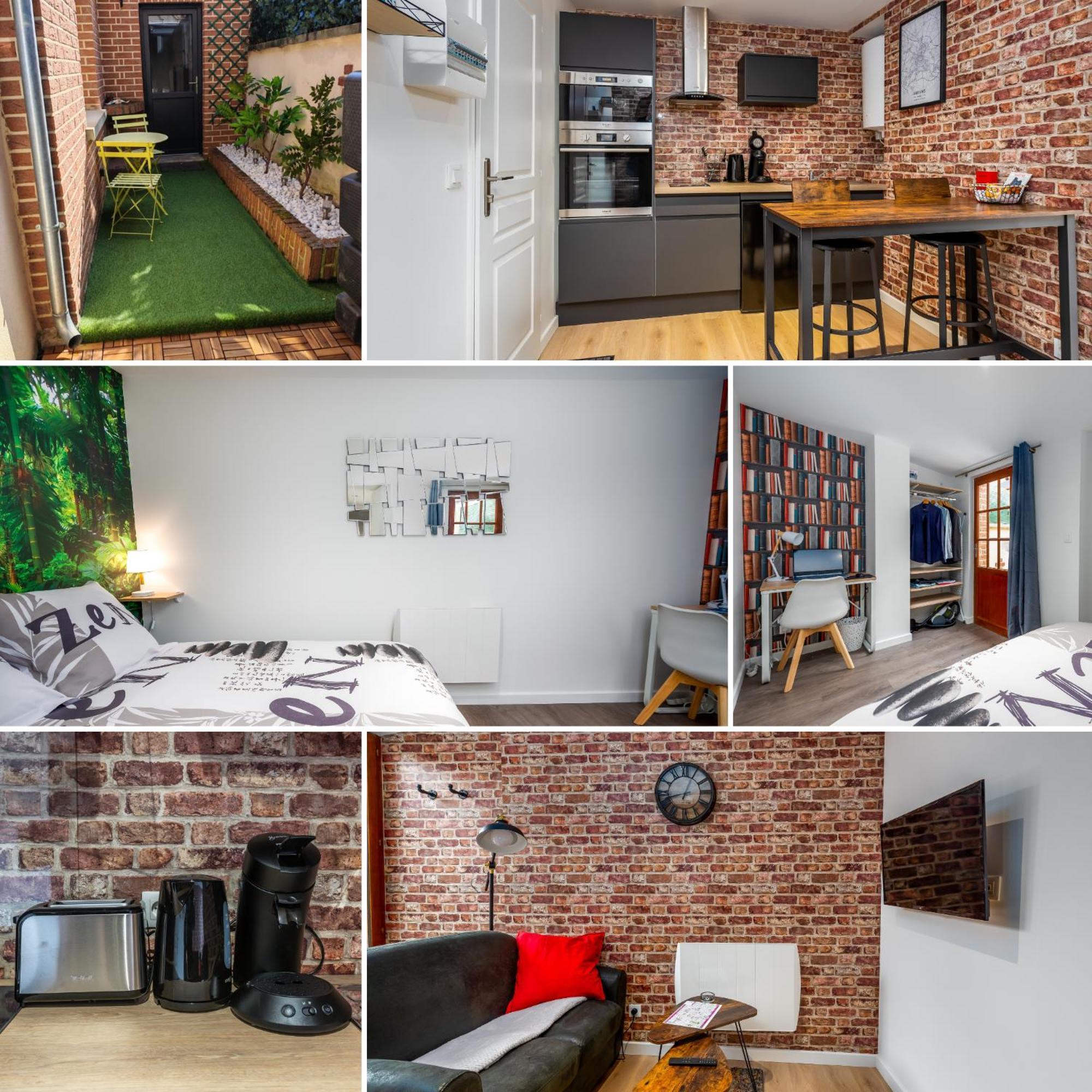 Location D'Appartements - Cosysejour - Calme Fibre Netflix อาเมียงส์ ภายนอก รูปภาพ